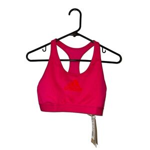 Adidas Vibrant Pink Sports Bra